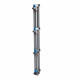 Peigne vertical VX³ - entraxe 125mm - pour coffret 4 rangées