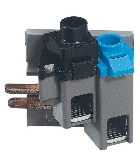 Kit 10 bornes de connexion interrupteur différentiel 63A tête groupe 2 modules