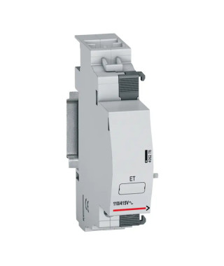 Déclencheur à émission de tension (ET) DX³ - 110V~ à 415V~ et 110V: à 415V: