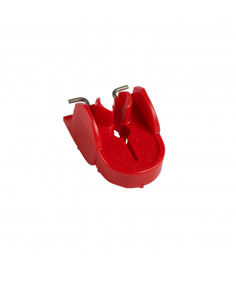 Support pour 1 cadenas Ø5mm ou Ø6mm pour appareils modulaires