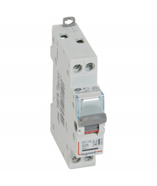 Interrupteur-sectionneur DX³-IS à voyant 2P 400V~ - 40A - 1 module