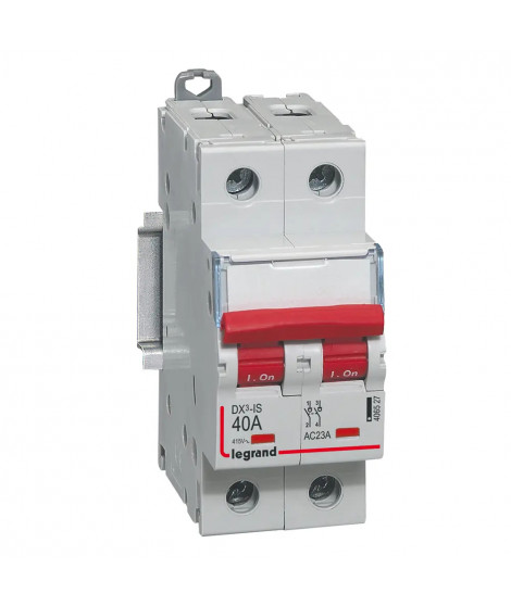 Interrupteur-sectionneur DX³-IS à déclenchement 2P 400V~ - 40A - 2 modules