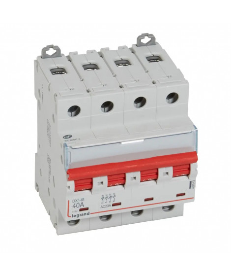 Interrupteur-sectionneur DX³-IS à déclenchement 4P 400V~ - 40A - 4 modules