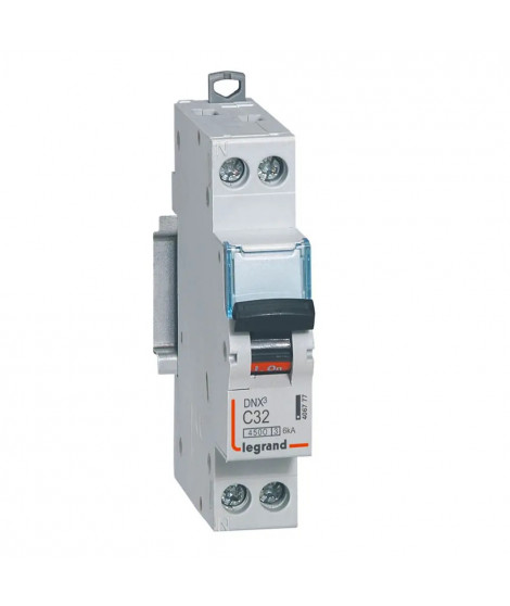 Disjoncteur DNX³ 4500 - vis/vis - U+N 230V~ 32A - 4