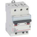 Disjoncteur DX³4500 6kA bornes à vis 3P 400V~ 10A courbe C - 3 modules