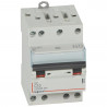 Disjoncteur DX³4500 6kA bornes à vis 4P 400V~ 10A courbe C - 3 modules