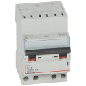Disjoncteur DX³4500 6kA bornes auto/vis 4P 400V~ 16A courbe C - 3 modules