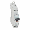 Disjoncteur DX³6000 10kA arrivée haut/départ bas vis U+N 10A courbe C - 1 mod