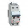 Disjoncteur DX³6000 10kA arrivée haute/départ bas vis 2P 16A courbe C - 2 mod