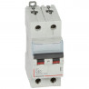 Disjoncteur DX³6000 10kA arrivée haute/départ bas vis 2P 40A courbe C - 2 mod