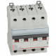 Disjoncteur DX³ 6000-vis/vis-4P-400V~-32A-10kA-courbe D-peigne HX³ trad 4P - 4M