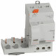 Bloc diff adaptable vis DX³ pour disj. 1 module/pôle - 3P 400V~ 40A typeAC 300mA