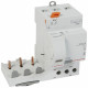 Bloc diff adaptable vis DX³ pour disj 1 mod/pôle -3P 230-400V~ 63A typeAC 300mA