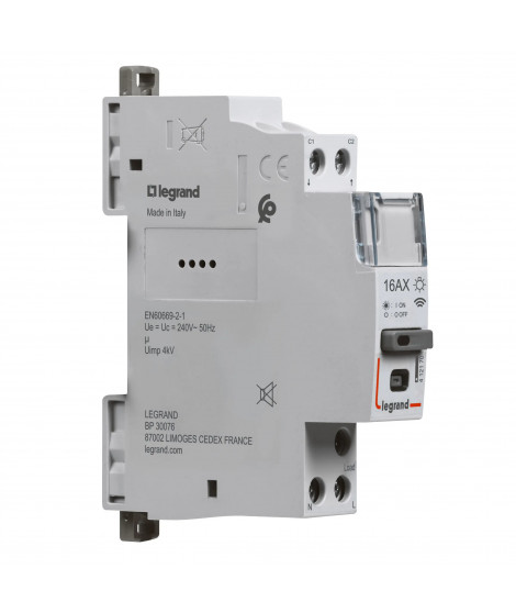 Télérupteur connecté Drivia with Netatmo silencieux 1P 16AX 230V~ - 1 module