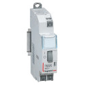 Télérupteur standard à bornes auto 230V~- 1P - 250V~~ - 16A - 1F - 1 module