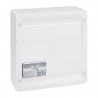 Coffret Multimédia Basique avec brassage - équipé et précâblé 8 prises RJ45