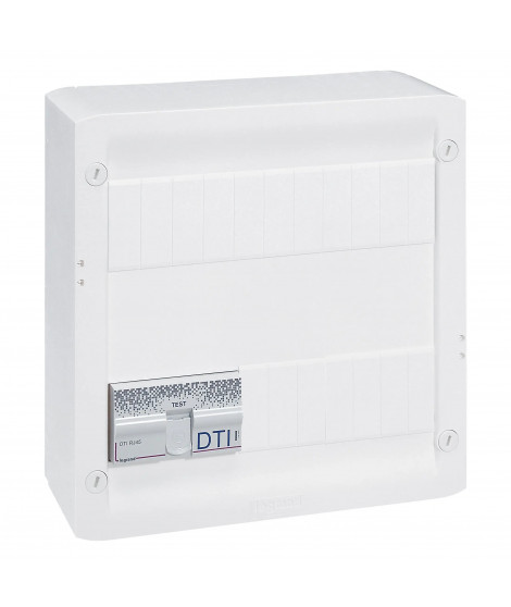 Coffret Basique Grade 2 TV Drivia 13 - 4 prises RJ45 STP - TV sur RJ Ready