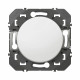 Poussoir simple dooxie 6A 250V~ finition blanc