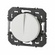 Poussoir double dooxie 6A 250V~ finition blanc