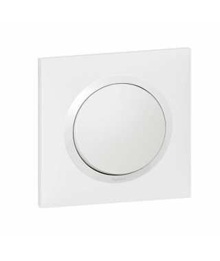 Interrupteur ou va-et-vient dooxie one 10AX 250V~ complet avec griffes