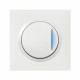 Poussoir simple lumineux dooxie one 6A complet avec griffes