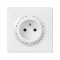 Prise easyréno 2P+T 16A faible profondeur dooxie one complet avec griffes