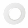 Plaque ronde dooxie 1 poste finition blanc