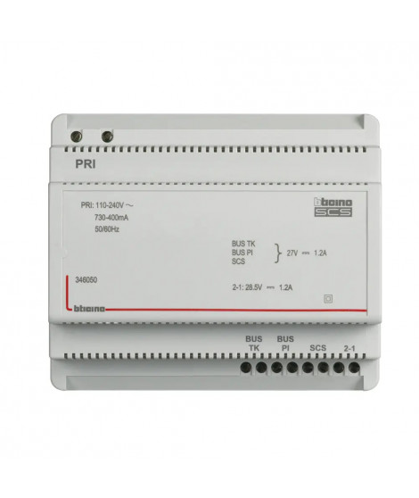 Alimentation et adaptateur vidéo pour portier 110V à 240V 27V: 1