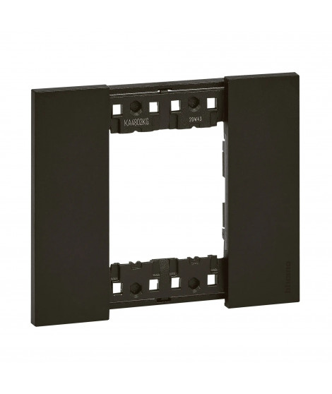 Plaque de finition Living Now Collection Les Noirs 2 modules finition Noir