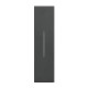 Enjoliveur Living Now pour commande d'éclairage 1 module - noir