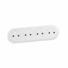 Enjoliveur prise précâblée 4x2P+T compacte Surface Céliane - Blanc