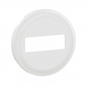 Enjoliveur prise optique SC/APC Céliane - Blanc
