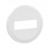 Enjoliveur prise optique SC/APC Céliane - Blanc