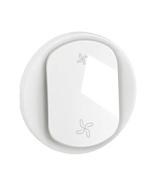 Enjoliveur commande VMC Céliane 2 vitesses - Blanc