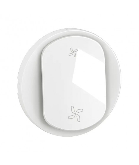 Enjoliveur commande VMC Céliane 2 vitesses - Blanc