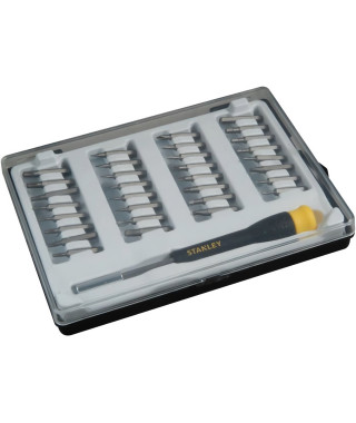 STANLEY Tournevis micro embouts - 35 pieces