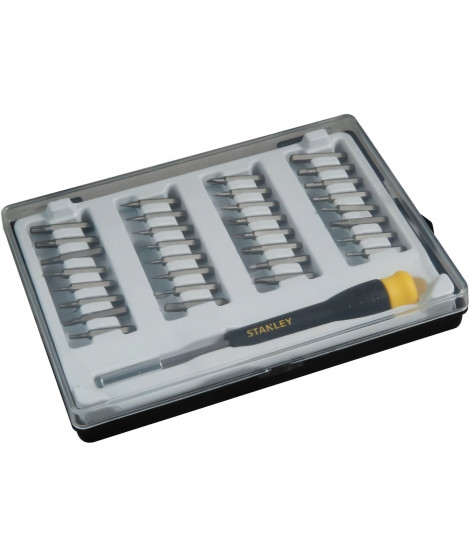STANLEY Tournevis micro embouts - 35 pieces