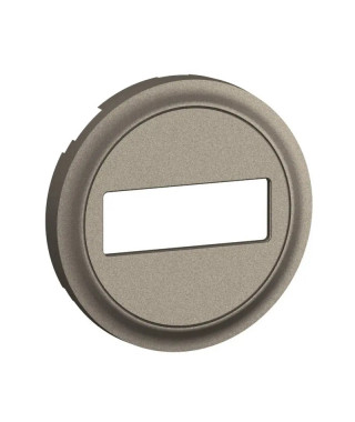 Enjoliveur prise optique SC/APC Céliane - Titanium