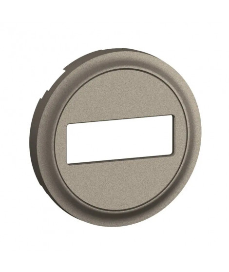 Enjoliveur prise optique SC/APC Céliane - Titanium