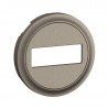 Enjoliveur prise optique SC/APC Céliane - Titanium