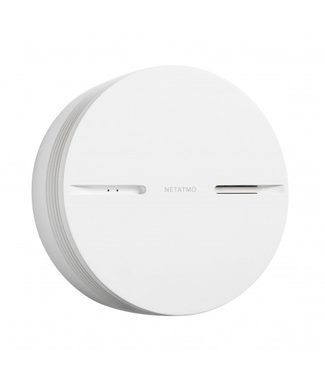 Détecteur de Fumée Intelligent et connecté Netatmo avec alerte sur smartphone