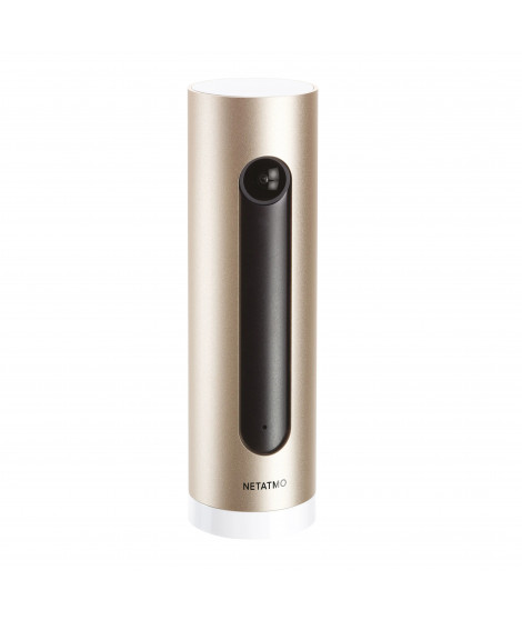 Caméra Intérieure Intelligente Netatmo connectée Full HD alu/or