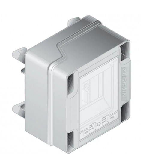 Boîte de dérivation 32A pour mini canalisation MS - rail 4mod + jonction de couv