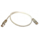 CORDON DE BRASSAGE RJ45/RJ45 S FTP LG 0,5 M
