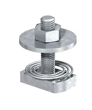 DOUBLE ECROU LOSANGE A RESSORT MS41HBF M10X60 F