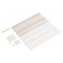 PACK COFRALIS SET DE COUVERCLES 2X1300MM ASSEMBLABLE 13 M - BLANC PUR