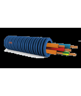PREFILBLEU DM.20 5X1,5 ROUGE-BLEU-VERT/JAUNE-ORANGE-ORANGE H07V-U