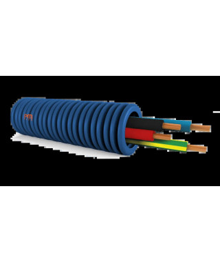 PREFILBLEU DM.20 4X1,5 BLEU-NOIR-ROUGE-VERT/JAUNE H07V-U