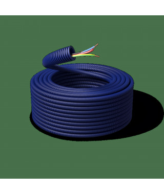 PREFILBLEU DM.20 3X2,5+1,5 BLEU-ROUGE-VERT/JAUNE + NOIR H07V-U