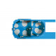 BOITE DOUBLE BBC ENTRAXE 71 MM PROFONDEUR 40 MM